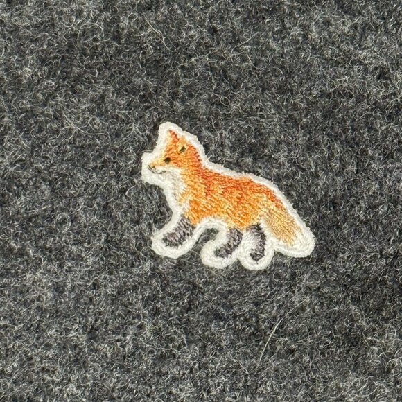 Maison Kitsuné Baby Fox Patch Cosy Cardigan - Picture 6 of 8